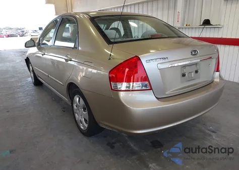 2007 Kia Spectra Ex from USA, damaged, VIN KNAFE121475475524